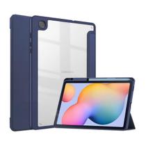 Capa Acrílico Slot Caneta Para Samsung Galaxy Tab S6 Lite Capa Acrílico Slot Caneta Para Samsung Galaxy Tab S6 Lite