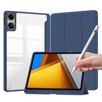 Capa Acrílico Slot Para Xiaomi Poco Pad 12.1 + Caneta Stylus