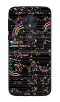Capa Adesivo Skin006 Verso Para Motorola Moto G7 Play