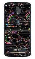 Capa Adesivo Skin006 Verso Para Motorola Moto Z3 Play