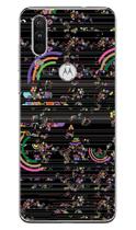 Capa Adesivo Skin006 Verso Para Motorola One Action