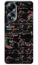 Capa Adesivo Skin006 Verso Para OPPO A58 4G