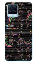 Capa Adesivo Skin006 Verso Para Realme 8 Pro RMX3081
