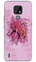 Capa Adesivo Skin007 Verso Para Motorola Moto E7 (2020)