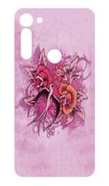 Capa Adesivo Skin007 Verso Para Motorola Moto G8 Power 2020