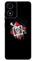Capa Adesivo Skin015 Verso Para Motorola Moto G04