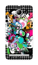 Capa Adesivo Skin022 Verso Para Lenovo Vibe C2 e C2 Power