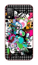 Capa Adesivo Skin022 Verso Para Positivo Twist 4G