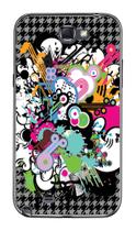 Capa Adesivo Skin022 Verso Para Samsung Galaxy Note 2 (GT-N7100)