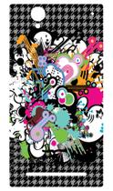 Capa Adesivo Skin022 Verso Para Sony Xperia T2 D5322 Capa Adesivo Skin022 Verso Para Sony Xperia T2 D5322