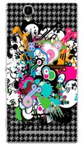 Capa Adesivo Skin022 Verso Para Sony Xperia T2 D5322