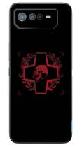Capa Adesivo Skin023 Verso Para Asus ROG Phone 6D Ultimate Capa Adesivo Skin023 Verso Para Asus ROG Phone 6D Ultimate