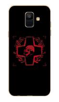 Capa Adesivo Skin023 Verso Para Galaxy A6 (sm-a600)