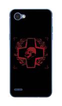 Capa Adesivo Skin023 Verso Para LG Q6 Plus
