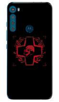 Capa Adesivo Skin023 Verso Para Motorola One Fusion Plus