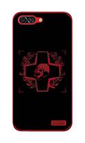 Capa Adesivo Skin023 Verso Para Red Mobile Quick 5.0 S50
