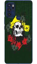 Capa Adesivo Skin024 Verso Para Motorola Moto G60s (2021)