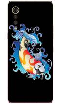 Capa Adesivo Skin053 Verso Para LG Velvet Lm-g900n