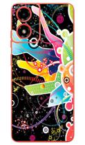Capa Adesivo Skin058 Verso Para Motorola Moto G04S (2024)