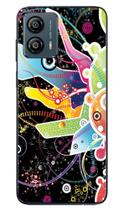 Capa Adesivo Skin058 Verso Para Motorola Moto G53 2022
