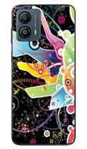 Capa Adesivo Skin058 Verso Para Motorola Moto G53 2022