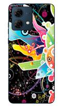 Capa Adesivo Skin058 Verso Para Motorola Moto G84