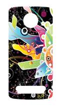 Capa Adesivo Skin058 Verso Para Motorola Moto Z2 Force 2017