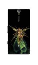 Capa Adesivo Skin063 Verso Para Sony Xperia Sl 2012