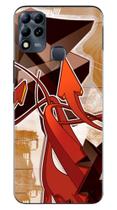 Capa Adesivo Skin071 Verso Para Infinix Hot 11 Play