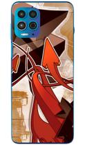 Capa Adesivo Skin071 Verso Para Motorola Moto G100