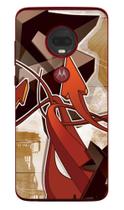 Capa Adesivo Skin071 Verso Para Motorola Moto G7 Plus