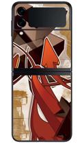 Capa Adesivo Skin071 Verso Para Samsung Galaxy Z Flip 3 5G