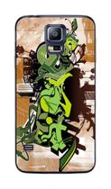 Capa Adesivo Skin072 Verso Para Galaxy S5 New Edition