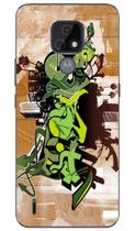 Capa Adesivo Skin072 Verso Para Motorola Moto E7 (2020)