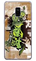 Capa Adesivo Skin072 Verso Para Samsung Galaxy A8 Plus