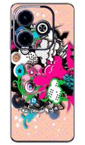 Capa Adesivo Skin104 Verso Para Infinix Hot 40i