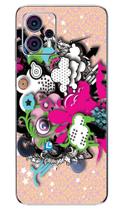 Capa Adesivo Skin104 Verso Para Motorola Moto G23 2023