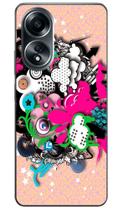 Capa Adesivo Skin104 Verso Para OPPO A58 4G