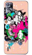 Capa Adesivo Skin104 Verso Para Positivo Twist 5 Max S650