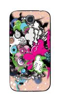 Capa Adesivo Skin104 Verso Para Samsung Galaxy S4 Gt-i9505