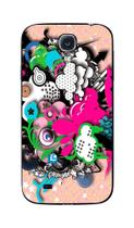 Capa Adesivo Skin104 Verso Para Samsung Galaxy S4 Gt-i9505