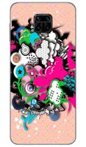 Capa Adesivo Skin104 Verso Para Xiaomi Redmi Note 9S