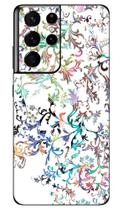 Capa Adesivo Skin106 Verso Para Samsung Galaxy S21 Ultra