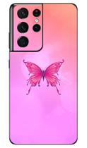 Capa Adesivo Skin163 Verso Para Samsung Galaxy S21 Ultra
