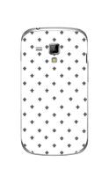 Capa Adesivo Skin176 Verso Para Galaxy S Duos Gt-s7562l