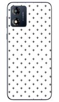 Capa Adesivo Skin176 Verso Para Motorola Moto E13