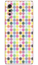 Capa Adesivo Skin191 Verso Para LG Velvet Lm-g900n