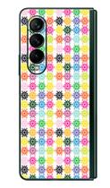Capa Adesivo Skin191 Verso Para Samsung Galaxy Z Fold4