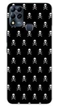 Capa Adesivo Skin201 Verso Para Infinix Hot 11 Play