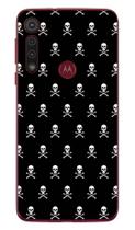 Capa Adesivo Skin201 Verso Para Motorola Moto G8 Play